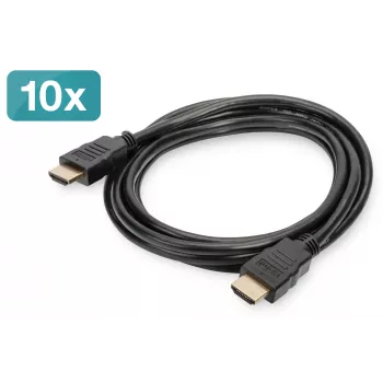HDMI kabelis Digitus AK-990920-020-S 2m pakuotė po 10 vnt.