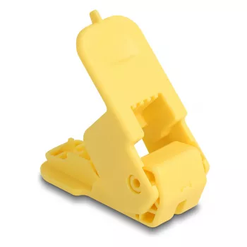 DeLOCK 86033 krimptuvas RJ45 lauko montavimo kištukams, geltonas, 25 mm x 60 mm x 23 mm