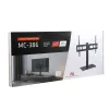 Televizoriaus stovas MACLEAN MC-386, 32 inch–75 inch, iki 40 kg, VESA 600x400 mm, sukamas, ant grindų