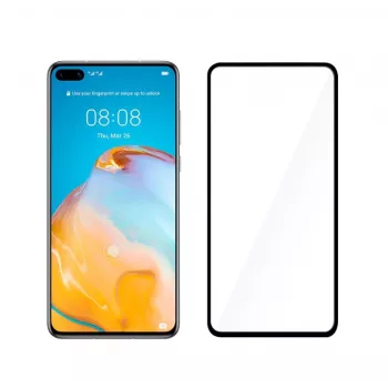 Apsauginis stiklas Tellur Huawei P40 2.5D pilnas dangtelis pilni klijai