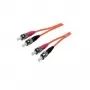 Skiemensinis optinis kabelis ShiverPeaks S/CONN 1m ST/ST