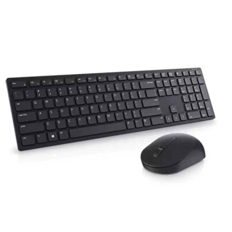 Belaidis klaviatūros ir pelės rinkinys Dell KM5221W Wireless, juodas