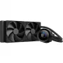 NZXT Kraken Plus 240 procesoriaus skysčio aušintuvas 12 cm juodas