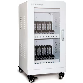 Nešiojamų įrenginių valdymo vežimėlis RealPower Power Station 20