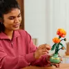 LEGO Icons Chrizantemos gėlės konstravimo rinkinys suaugusiems – dirbtinė gėlė iš kaladėlių, dovana namams ar biurui