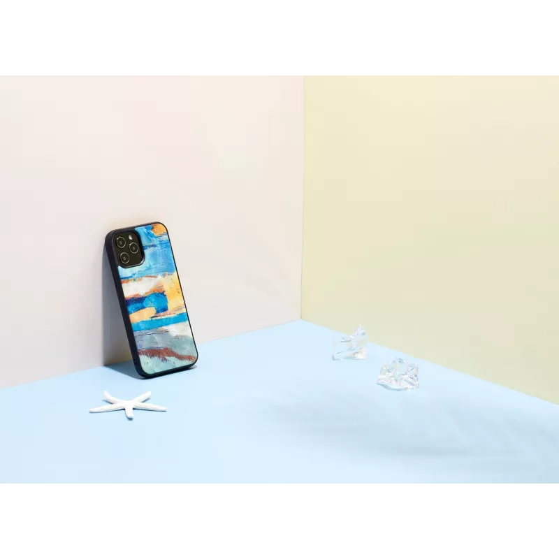 Apsauginis dėklas iKins, skirtas Apple iPhone 12 / 12 Pro — dangaus mėlyna