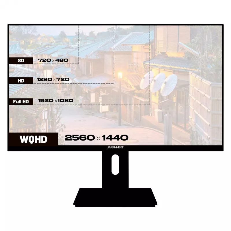 JAPANNEXT JN-27IPS4FLWQHDR-HSP 27 colių WQHD IPS plokščias monitorius