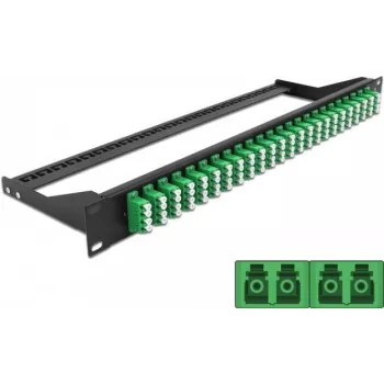 Patch Panel DeLOCK 43399 1U, LC, 19 inch