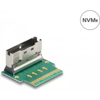 Adapteris DELOCK Internal SFF-8654 į SFF-8654 (kištukinis), 64179, Slim SAS 8i 90°