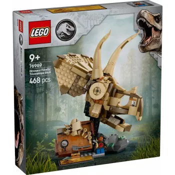 LEGO JURASSIC WORLD 76969 Dinozaurų fosilijos: Triceratops kaukolė