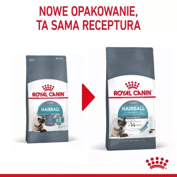 Sausas kačių ėdalas Royal Canin Hairball Care Adult 2 kg – vištiena, 34% baltymų, 15% riebalų