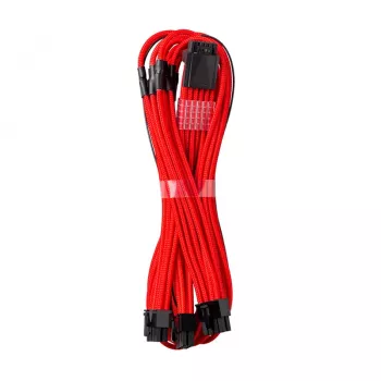 CableMod RT-Series PRO ModMesh 12VHPWR į 3x PCI-e laidas, skirtas ASUS/Seasonic - 60cm, raudonas