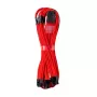 CableMod RT-Series PRO ModMesh 12VHPWR į 3x PCI-e laidas, skirtas ASUS/Seasonic - 60cm, raudonas