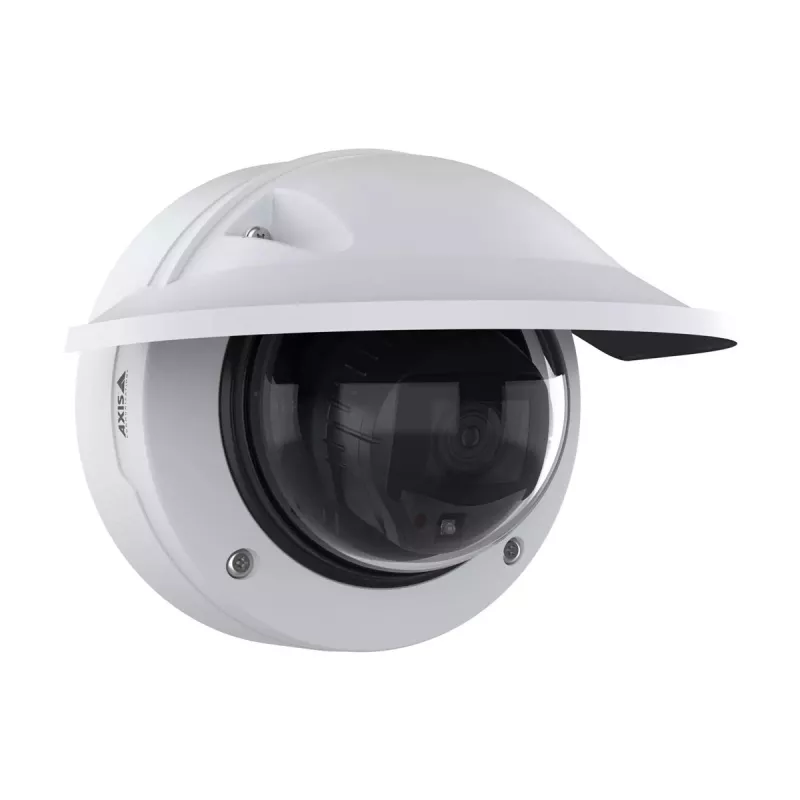 IP kupolinė apsaugos kamera AXIS P3277-LVE — 2592×1944, 30 kadrų/s, lubos/siena, vidui ir lauke, 1/2,8 colio CMOS, 104° HFOV