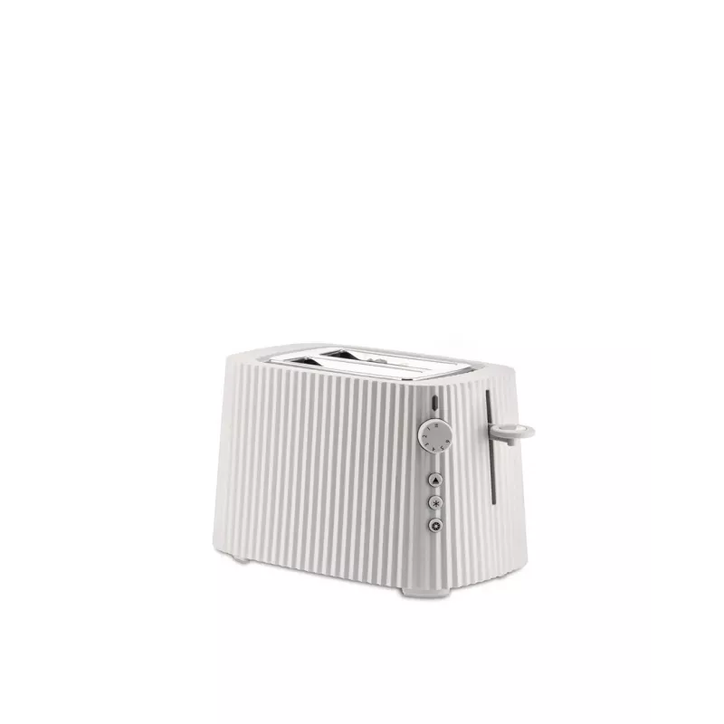 Skrudintuvas Alessi MDL08B Juodas — Plissé dizainas, 6 skrudinimo lygiai, bagel/atšildymas/pakaitinimas, 340×185×250 mm