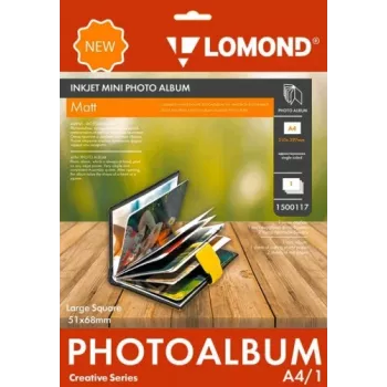 Mini fotoalbumas Lomond Large Square matinis 51×68 mm