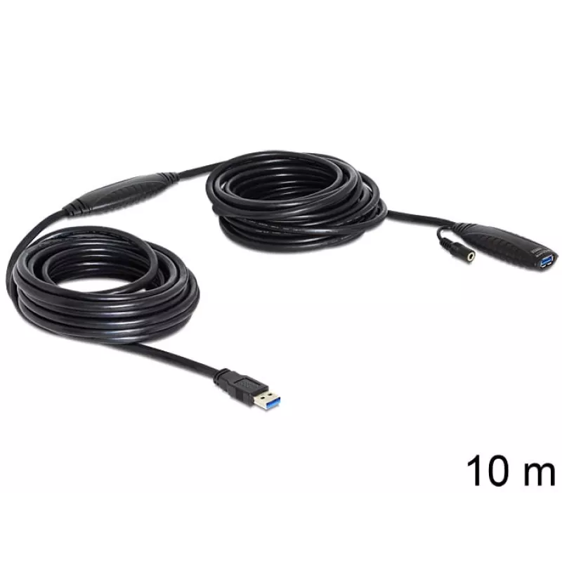 USB kabelis DeLOCK USB 3.0 A (vyriškas) – USB 3.0 A (moteriškas) 10 m