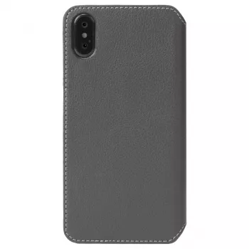 Dėklas Krusell Pixbo 4 Card SlimWallet, pilkas, iPhone XS Max