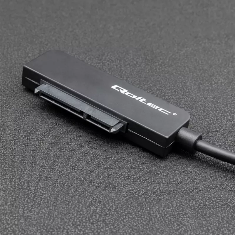 QOLTEC SATA adapteris 52269 2,5 colio diskui į USB-C, palaiko iki 2TB
