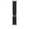 Apple MFTG4ZM/A Smartwatch juosta Alpine Loop juoda titanas poliesteris spandeksas
