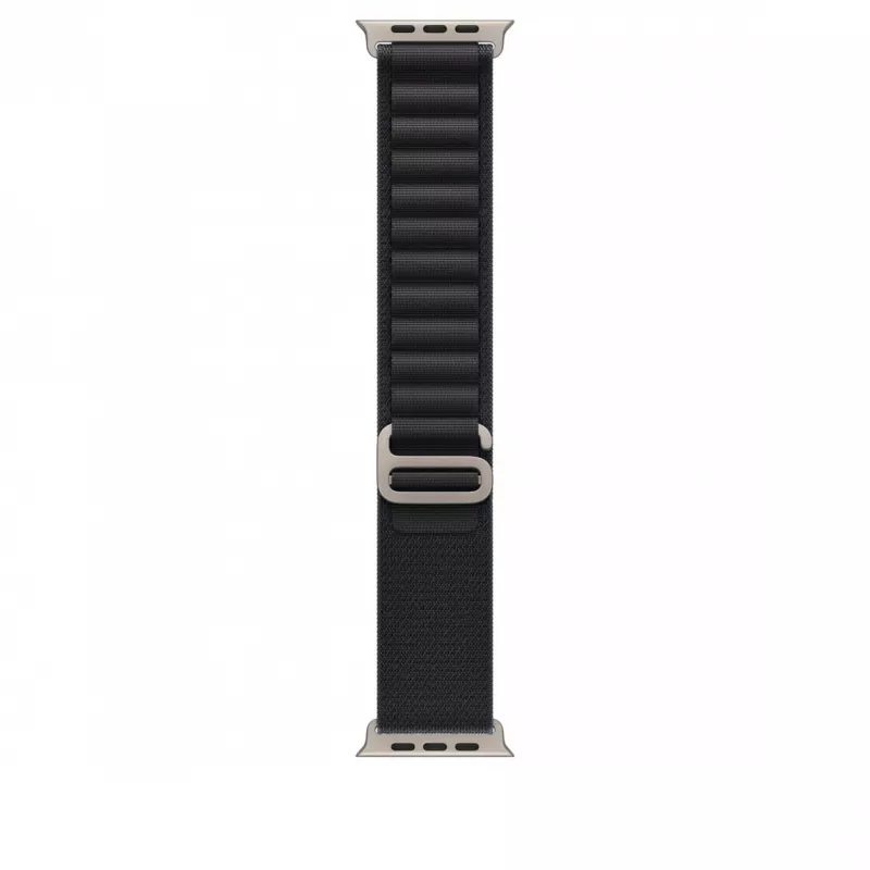 Apple MFTG4ZM/A Smartwatch juosta Alpine Loop juoda titanas poliesteris spandeksas