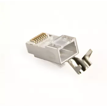 GEMBIRD RJ45 jungtys CAT7 8P8C auksuotos 15µ FTP/SFTP, pakuotė po 100 vnt.