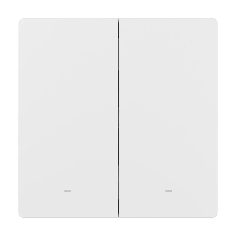 Sonoff ZBM5-2C-86W (2 kanalų) Zigbee išmanusis liečiamasis sieninis jungiklis