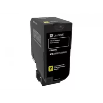 Tonerių kasetė Lexmark LCCP geltona, skirta CS720de, CS720dte, CS725de, CS725dte, CX725de, CX725dhe, CX725dthe, 5000 puslapių