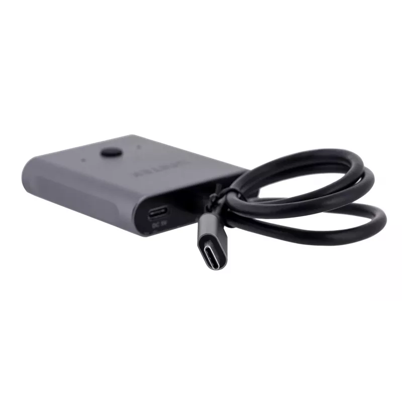 Unitek D1078A abipusis USB-C 4K jungiklis, 2 įėjimai ir 1 išėjimas