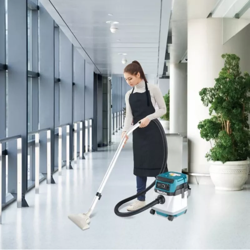 Makita DVC150LZ akumuliatorinis šlapio ir sauso valymo dulkių siurblys 15L (be akumuliatoriaus ir įkroviklio)
