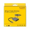 DeLOCK USB Type-C skirstytuvas DP Alt režimas į 2 x HDMI MST 3840x2160