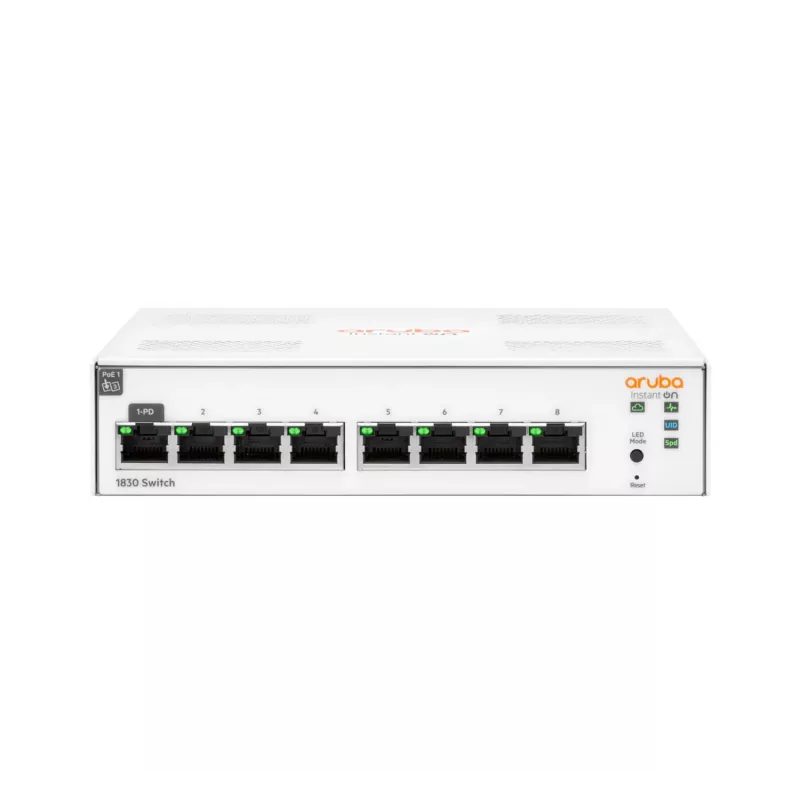HPE Aruba Networking Aruba Instant On 1830 8G valdomas L2 Gigabit Ethernet jungiklis