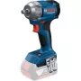 Akumuliatorinis smūginis veržliaraktis GDS 18V-350 Professional solo, 18V (mėlynas, be akumuliatoriaus ir įkroviklio, L-BOXX dėkle)