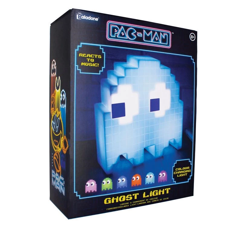Stalinė LED lempa Paladone Ghost Light PP4336PMV3 Pac-Man dizainu