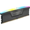 Corsair Vengeance RGB 64 GB (4x 16 GB) DDR5-6000 MHz Quad-Kit, juodos spalvos, CMH64GX5M4B6000C36