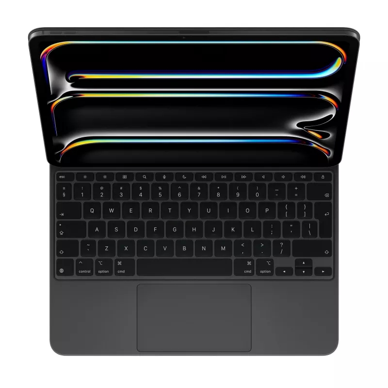Apple Magic Keyboard, skirta iPad Pro 13 colių (M4) – tarptautinė anglų kalba – juoda