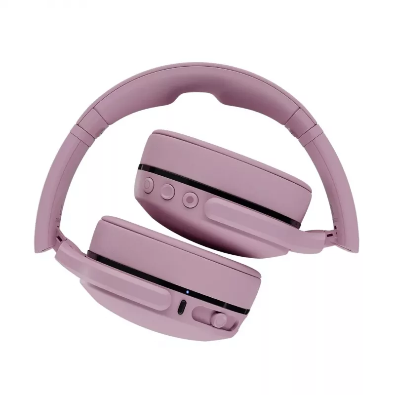 Skullcandy Crusher 540 Active ausinės ant ausų, švelniai rožinės spalvos