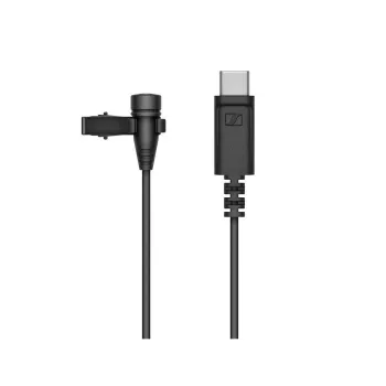 Lavalier mikrofonas Sennheiser XS LAV USB-C, omnidirekcinis kondensatorinis, USB-C laidinis, 2 m laidas, 16 bitų, 70–18 kHz