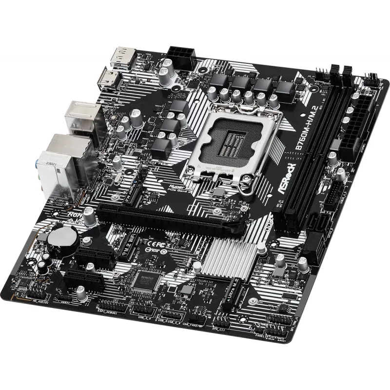 ASRock B760M-HDV/M.2 DDR5 Micro-ATX pagrindinė plokštė