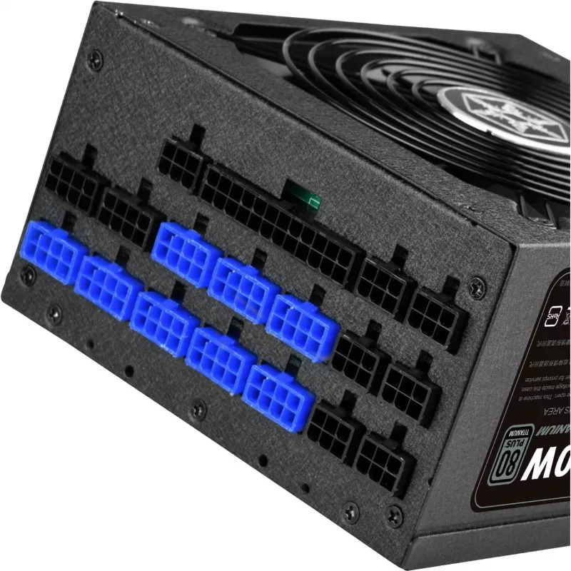 Silverstone SST-ST1500-TI v1.1 maitinimo blokas 80 PLUS Titanium, modulinis - 1500 W (SST-ST1500-TI v1.1)