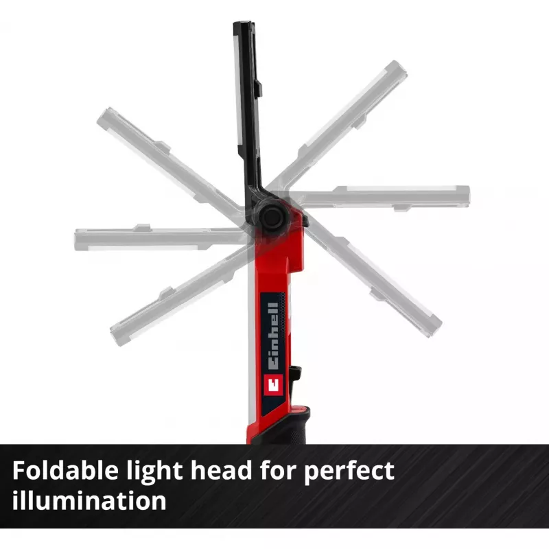 Belaidis LED darbinis žibintas Power X-Change TE-CL 18/1000 S Li - Solo, 18V, raudonas, be akumuliatoriaus ir įkroviklio