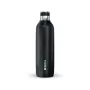 Butelis gazuotojui BRITA 118440 — nerūdijantis plienas, 1 L, tinkamas plauti indaplovėje, ergonomiškas (93×93×305 mm)