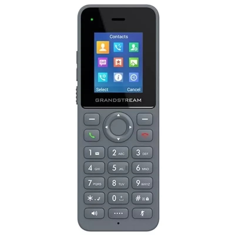 Grandstream Networks WP816 IP telefonas antracitinis 2 linijos LCD Wi-Fi