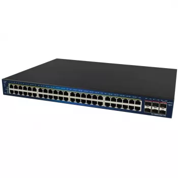 Valdomas PoE komutatorius ALLNET ALL-SG8454PM-10G su 48+6 PoE prievadais ir 10G aukštynkryptėmis jungtimis