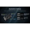 Raktų pakabuko žibintuvėlis Nitecore TINI3 Juodas 600 lm USB įkraunamas