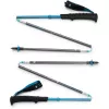 Trekking lazdos Distance Carbon Z, Fitness Device Anthracite/Blue, 1 pora, 105 cm