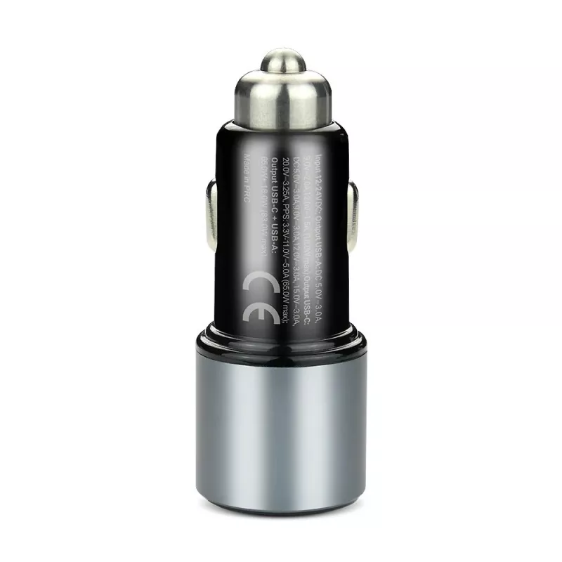 Automobilinis įkroviklis everActive CC-60Q, QC3.0, iki 83W, USB maitinimo adapteris automobiliui