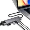MEDIA-TECH USB 8 IN 1 GIGA LAN HUB MT5046
