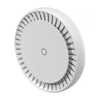 Prieigos taškas MikroTik cAP ax lubinis montavimas Wi‑Fi 6 dviejų juostų 2.4 GHz/5 GHz, 1774 Mbps, 2x RJ45, IP20, RouterOS
