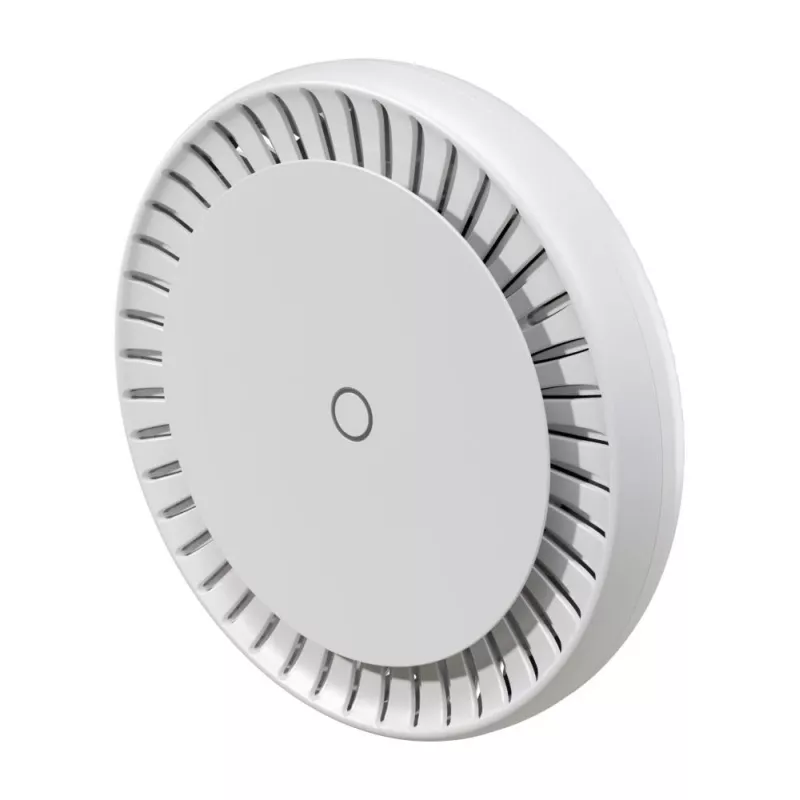 Prieigos taškas MikroTik cAP ax lubinis montavimas Wi‑Fi 6 dviejų juostų 2.4 GHz/5 GHz, 1774 Mbps, 2x RJ45, IP20, RouterOS